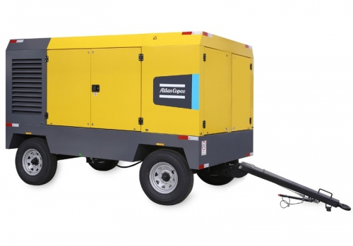 Дизельный компрессор Atlas Copco XAVS 1000 на шасси