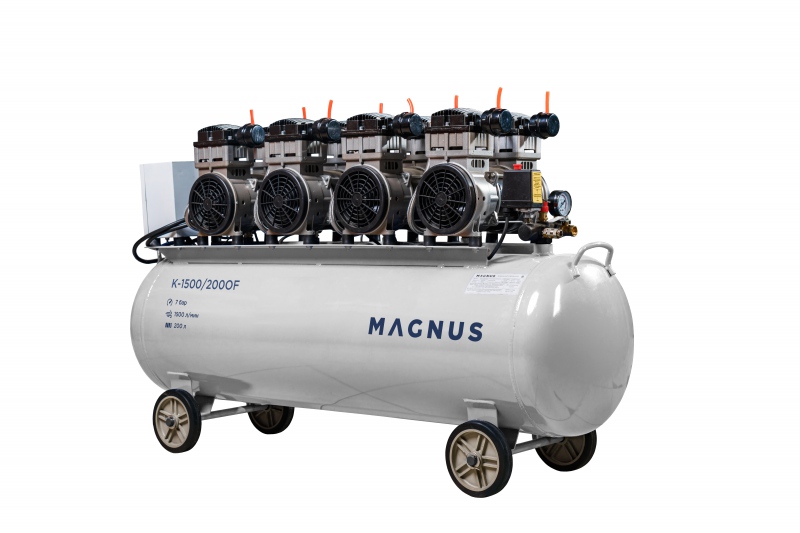 Безмасляный компрессор Magnus P-1500/200OF