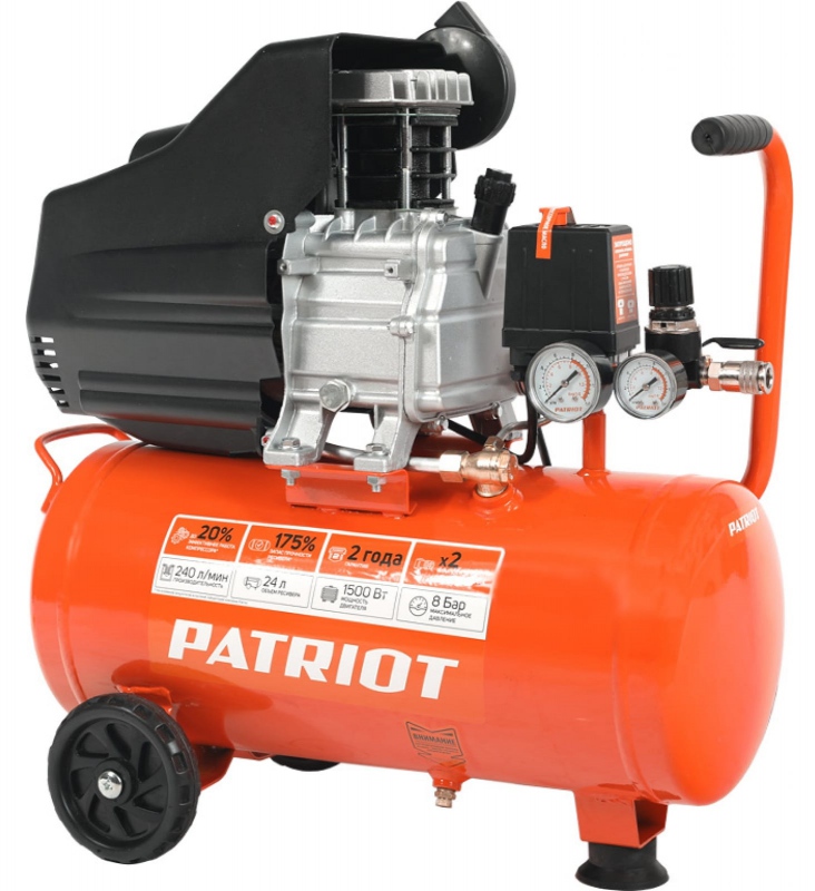 Поршневой компрессор Patriot EURO 24/240