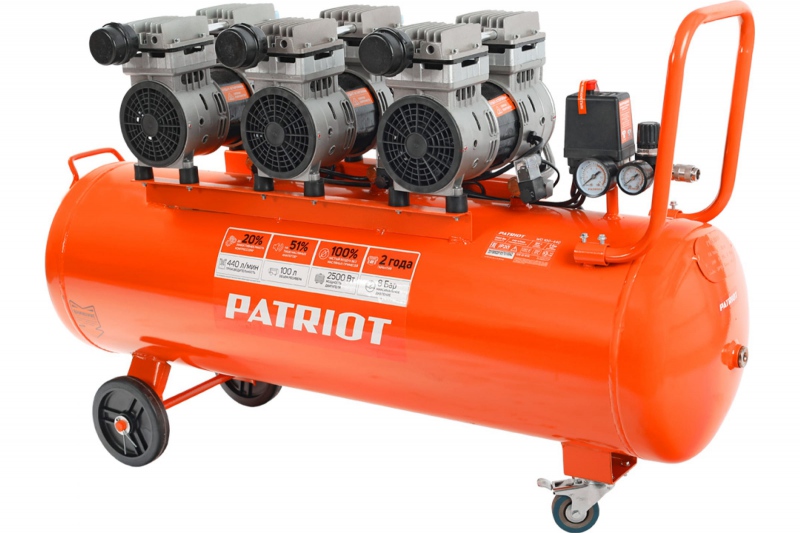 Поршневой компрессор Patriot WO 100-440