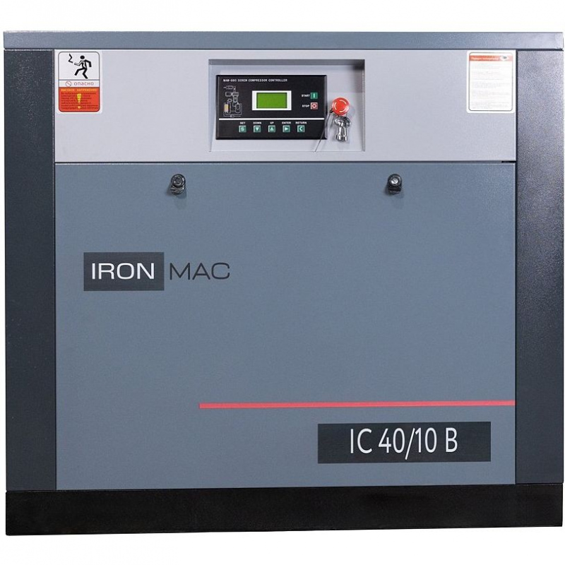 Винтовой компрессор IRONMAC IC 40/10 B