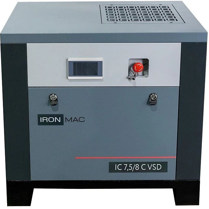 Винтовой компрессор IRONMAC IC 7,5/8 C VSD (IP 23)