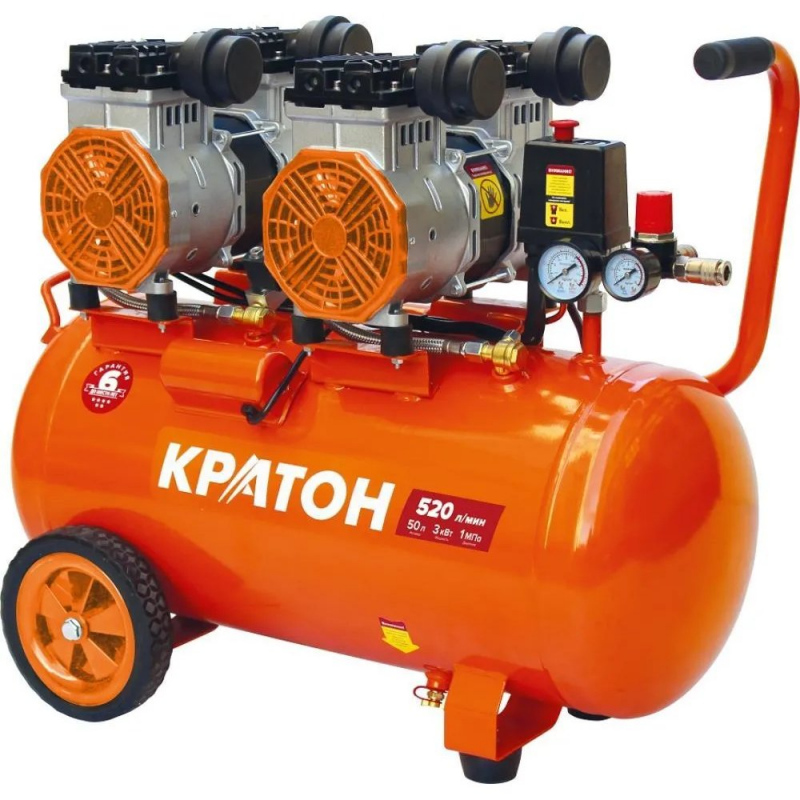 Безмасляный компрессор Кратон AC-520-50-OFHS