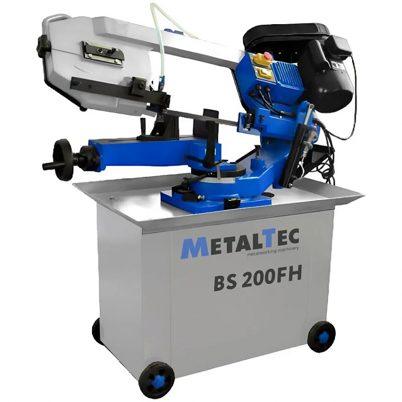 MetalTec BS 200 FH (220V) ручной ленточнопильный станок для резки металла