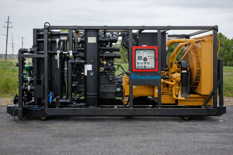 Дожимной дизельный компрессор Atlas Copco Hurricane B18T-63/3000