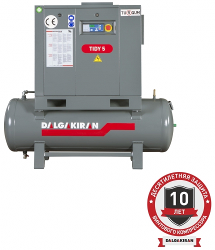 Винтовой компрессор Dalgakiran Tidy 7 200L
