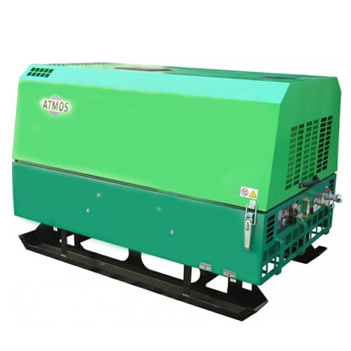 Дизельный компрессор Atmos PDP 28 на салазках