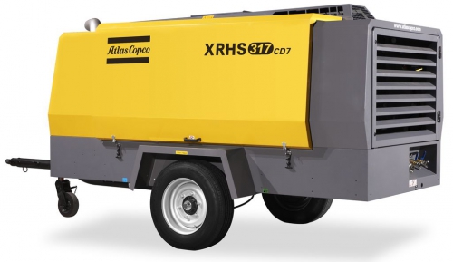 Дизельный компрессор XRHS 317 CD Передвижной
