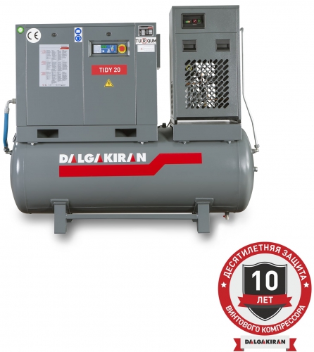 Винтовой компрессор Dalgakiran Tidy 20B-500D Compact