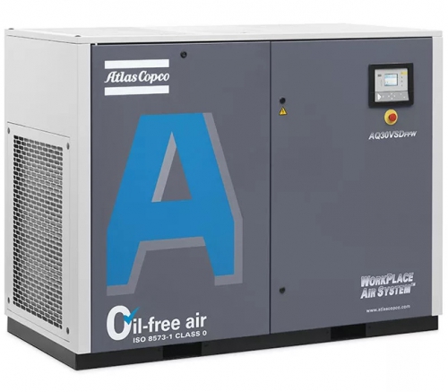 Безмасляный компрессор Atlas Copco AQ37 VSD 13P